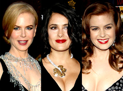 Nicole Kidman, Salma Hayek, Isla Fisher Nicole Kidman, Salma Hayek, Isla Fisher